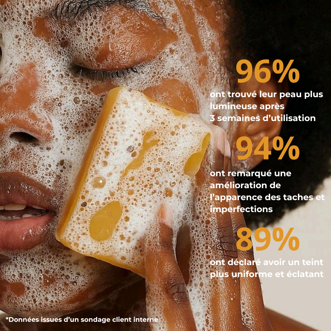 Savon au curcuma - Peaux ternes & à imperfections
