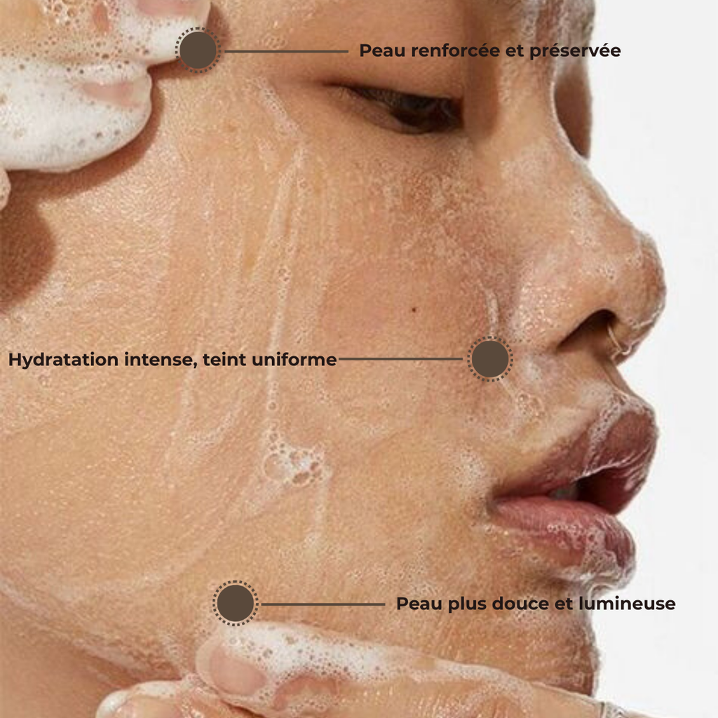 Savon au lait de chèvre  Peaux sensibles & à imperfections