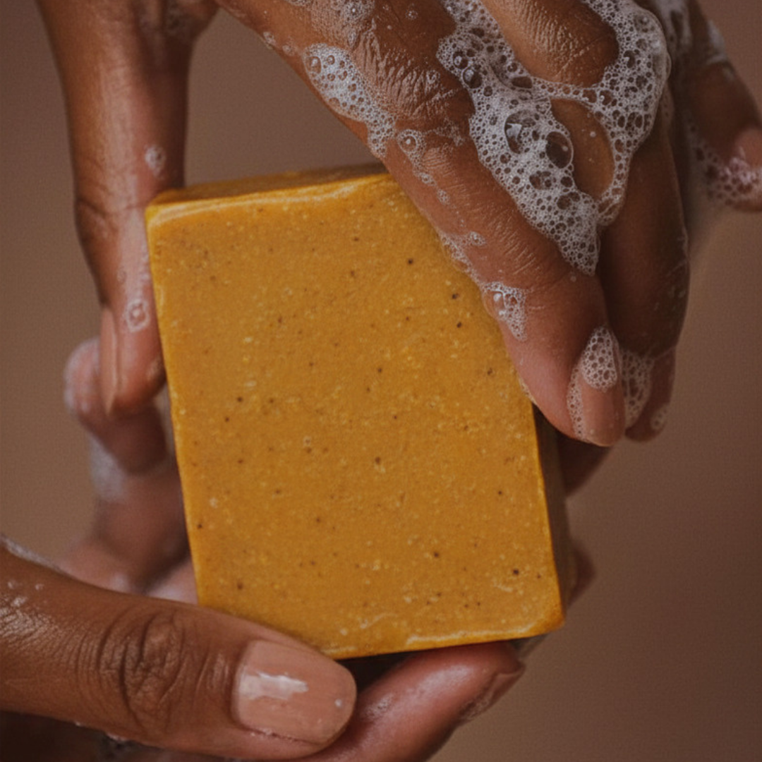 Savon au curcuma - Peaux ternes & à imperfections